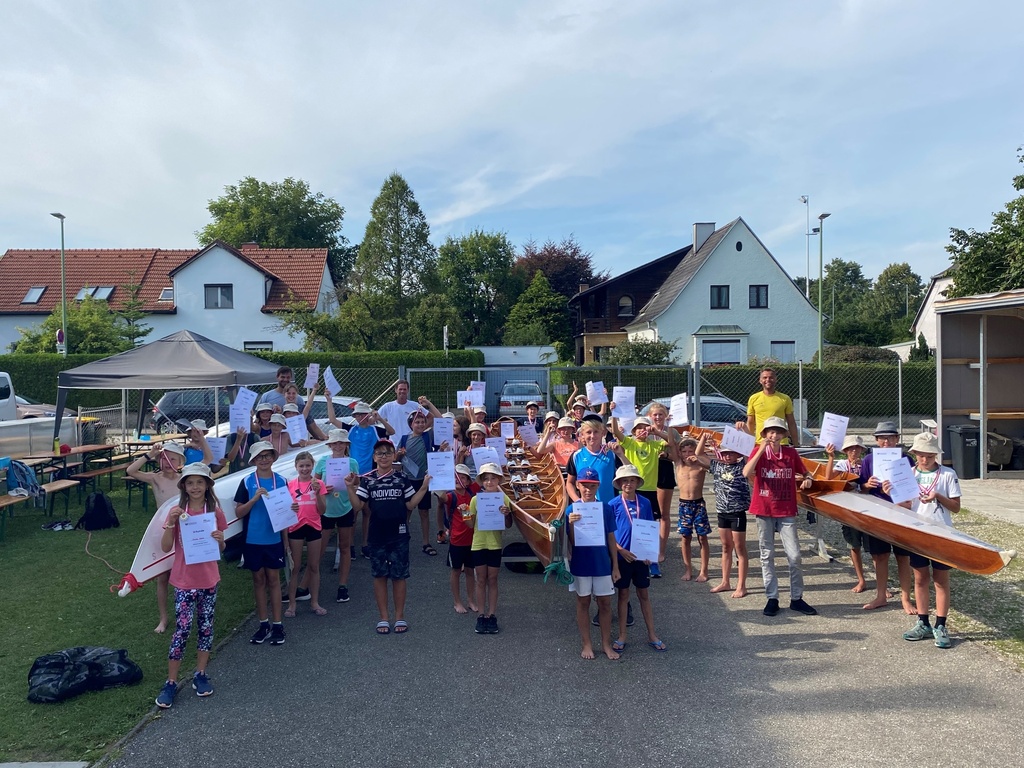 Rudern auf der Traun